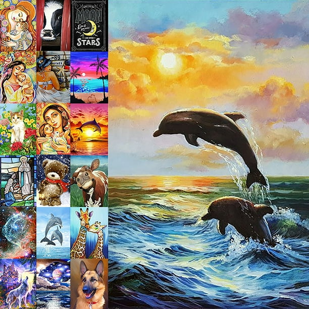 Animal DIY 5D Diamond Painting Embroidery Cross Craft Stitch Kits Art Home Decor Animal DIY 5D Diamond Painting Embroidery Cross Craft Stitch Kits Art Home Decor